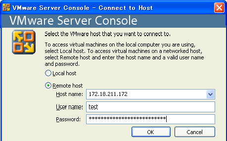 Connect to Host ̐}